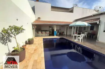 Casa para aluguel, 3 quartos, 1 suíte, 3 vagas, parque residencial jaguari - americana/sp