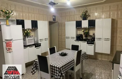 Casa à venda, 3 quartos, 2 vagas, parque residencial jaguari - americana/sp