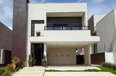 Casa em condomínio à venda, 3 quartos, 3 suítes, 4 vagas, loteamento residencial mac knight - santa bárbara d'oeste/sp