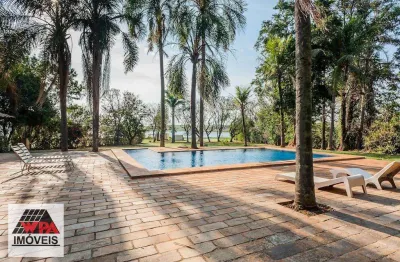 Chácara à venda, 5 quartos, 5 suítes, 10 vagas, fazenda santa lúcia - americana/sp