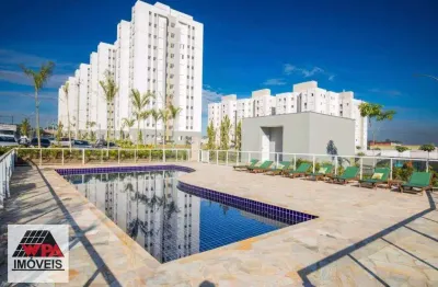 Apartamento à venda, 2 quartos, 1 suíte, 1 vaga, jardim dos manacás - santa bárbara d'oeste/sp