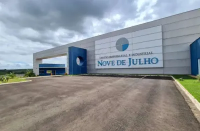 Terrenos industriais à venda à partir de 630m² no loteamento aberto industrial nove de julho