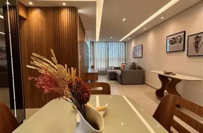 Excelente apartamento de 02 dormitórios, sendo 01 suíte com lazer completo, sacada integrada com a sala e será entregue com envidraçamento, 02 vagas de garagem. o imóvel está localizado no boqueirão, 