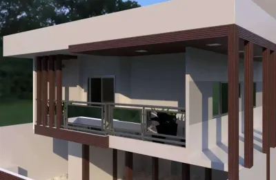 Casa com 2 quartos à venda na Praça Afonso Celso, 1659, Balneário Japura, Praia Grande