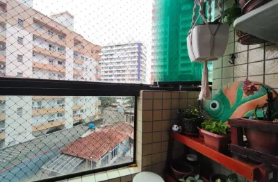 Apartamento com  45,00 m² - vila guilhermina - praia grande sp