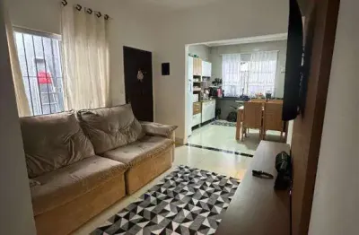 Casa com 2 quartos à venda na Rua Professora Maria José Baroni F. da Silva, 332, Balneário Maracanã, Praia Grande