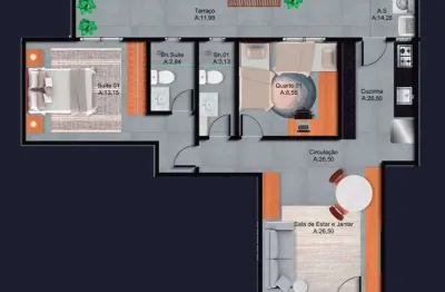 Casa com 2 quartos à venda na Rua Tupi, 476, Tupi, Praia Grande