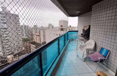 Apartamento com 3 quartos para alugar na Rua Jamil Issa, 13297, Vila Caiçara, Praia Grande