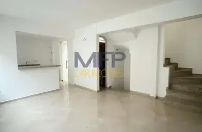 Casa / sobrado para venda em santos, campo grande, 2 dormitórios, 2 suítes, 3 banheiros, 1 vaga