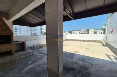Cobertura para venda em são vicente, centro, 2 dormitórios, 1 banheiro, 1 vaga