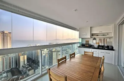 Apartamento para venda em santos, boqueirão, 3 dormitórios, 3 suítes, 4 banheiros, 3 vagas