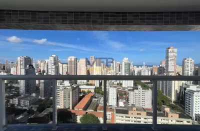 Apartamento para locação em santos, boqueirão, 2 dormitórios, 1 suíte, 2 banheiros, 1 vaga
