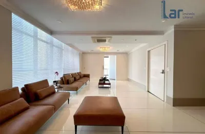 Apartamento para locação em santos, aparecida, 3 dormitórios, 3 suítes, 5 banheiros, 2 vagas