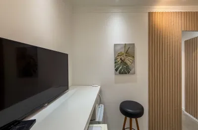 Apartamento mobiliado para airbnb na ponta da praia em santos