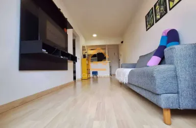 Apartamento 2 dormitórios (1 suíte), 1 vaga, edifício jacarandá, sjc