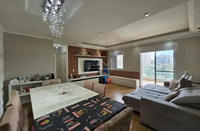 Apartamento 92m, 2 quartos, suíte, sacada gourmet e 2 vagas