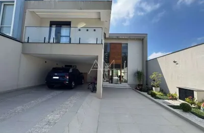 Sobrado contemporâneo alto padrão 315m, 4 súite parque dos pássaros