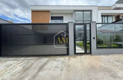 Sobrado novo contemporâneo alto padrão 275m, 3 súites parque dos pássaros