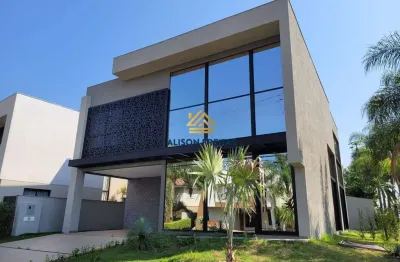 Casa nova com 4 suite, localizada no condominio fechado alphaville ii