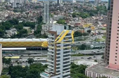 Studio 22m2 no caminho das árvores. andar alto, com infraestrutura de lazer! facility tower. ótima localização, a 400m do shopping da bahia. conheça