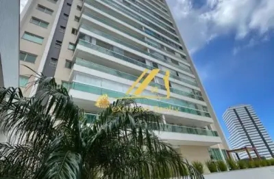 Seasons residence, apartamento novo com 3 suítes, 126m2, lavabo, varanda gourmet ampla, banheiro de serviço no melhor do aquarius! infra de lazer top!