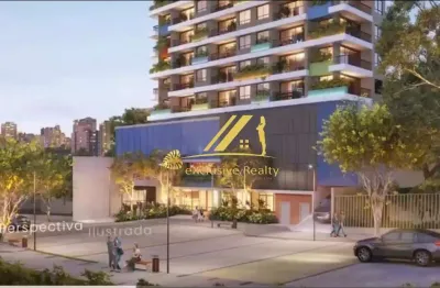 Apartamento quarto e sala, 34,50m2 no melhor do horto. alive horto florestal! lazer completo com luxo e sofisticação!
