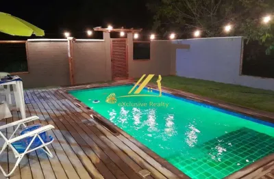 Casa 3 suítes mobiliada em barra grande, sul da bahia. 178m², a 400m da praia. piscina e varanda. taipu de fora, melhor local de barra grande, maraú!
