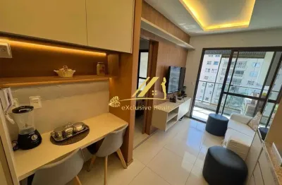 Aluguel de quarto e sala com varanda, 31m2 no house pituba finamente mobiliado, com mini closet. andar intermediário. vaga rotativa. rooftop com pisci