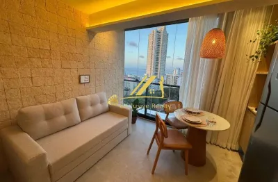 Alive corredor da vitória - locação por temporada! studio vista mar, com rooftop, academia incrível! localização espetacular. perto de shopping boulev