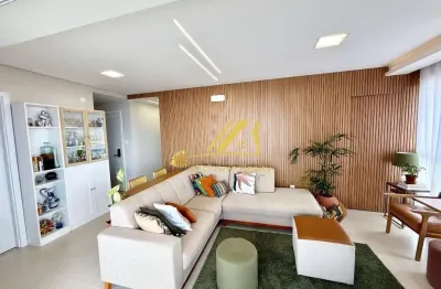 Duetto horto, 2 suítes com lavabo, 87m2, finamente decorado e mobiliado! 2 vagas de garagem andar alto, nascente total e muito ventilado. vista mar