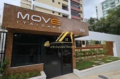 Move itaigara - apartamento de 2 quartos com suíte, lavabo e varanda no melhor do itaigara! a 300m do shopping itaigara. ótima infraestrutura de lazer