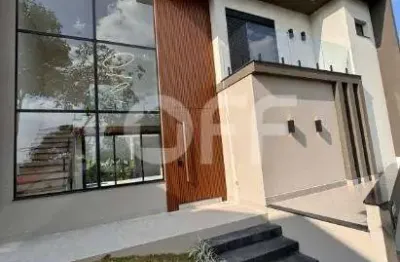Casa em condomínio fechado com 3 quartos à venda na rua san conrado, 2, loteamento caminhos de san conrado (sousas), campinas, 215 m2 por r$ 1.650.000