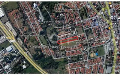 Terreno à venda na rua maria adame pattaro, 375, vila modesto fernandes, campinas por r$ 5.800.000