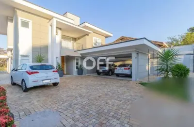 Casa em condomínio fechado com 6 quartos para alugar na rua estella maria dos santos, 243, loteamento alphaville campinas, campinas, 412 m2 por r$ 15.000