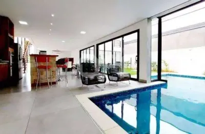 Casa em condomínio fechado com 4 quartos à venda na rua líbero badaró, 19, jardim santa rita de cássia, hortolândia, 400 m2 por r$ 2.000.000