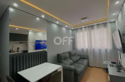 Apartamento com 2 quartos à venda na rua campos do jordão, 440, fundação da casa popular, campinas, 44 m2 por r$ 350.000