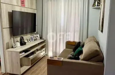 Apartamento com 2 quartos à venda na avenida das amoreiras, 4001, vila mimosa, campinas, 49 m2 por r$ 350.000