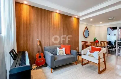 Casa em condomínio fechado com 3 quartos à venda na rua professor antônio nogueira braga, 76, parque rural fazenda santa cândida, campinas, 135 m2 por r$ 1.120.000
