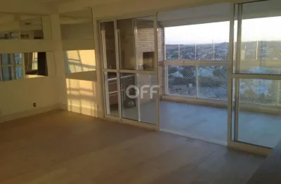 Apartamento com 3 quartos para alugar na avenida alaôr faria de barros, 1050, alphaville, campinas, 137 m2 por r$ 6.600