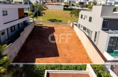 Terreno em condomínio fechado à venda na rua das palmas, 01, alphaville dom pedro, campinas por r$ 1.210.000