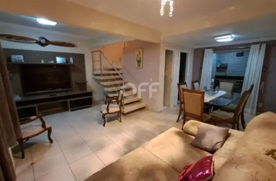 Casa em condomínio fechado com 3 quartos à venda na rua professor antônio nogueira braga, 76, parque rural fazenda santa cândida, campinas, 110 m2 por r$ 1.000.000