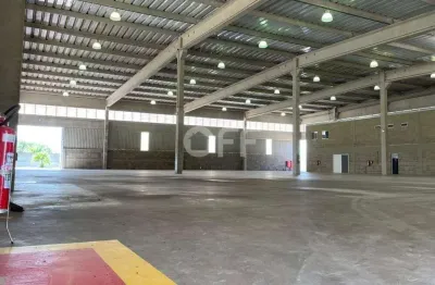 Barracão / galpão / depósito para alugar na avenida madrid, 500, cascata, paulínia, 3071 m2 por r$ 100.000