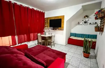 Casa em condomínio fechado com 2 quartos à venda na rua joão menezes soares, 1, parque xangri-lá, contagem por r$ 373.000