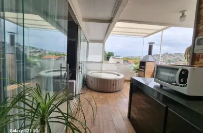 Cobertura com 2 quartos à venda na rua josé bartolota, 69, glória, belo horizonte por r$ 449.000