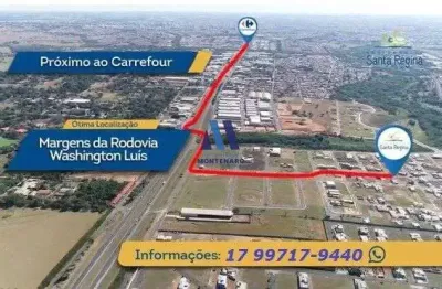 Terreno à venda no Residencial Santa Regina, São José do Rio Preto 