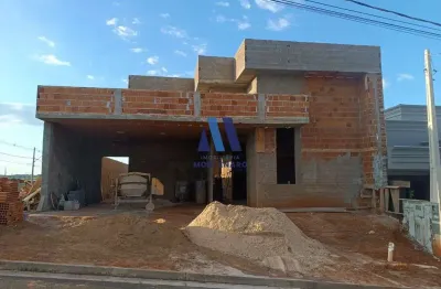 Maria julia residencial - casa á venda sendo construída entrando na fase de acabamento no maria julia