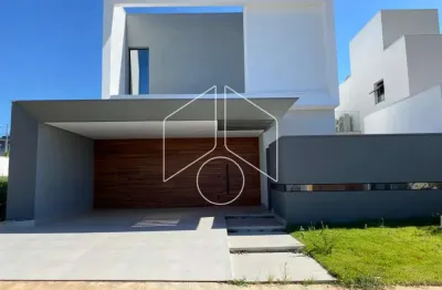 Casa em condomínio fechado com 3 quartos para alugar na Avenida Dos Jardins, Quadra B, 3137, Jardim Tangará, Marília