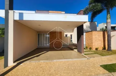 Casa em condomínio fechado com 3 quartos para alugar na Avenida João Procópio Da Silva, Quadra A, 8050, Jardim Esmeralda, Marília