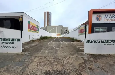 Terreno comercial para alugar na Rua Bahia, 3079, Centro, Marília