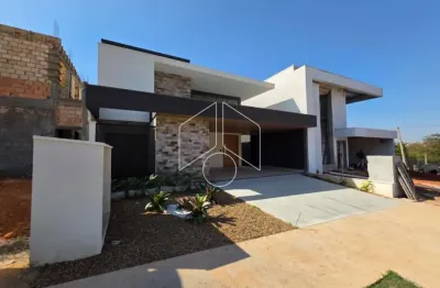 Casa em condomínio fechado com 3 quartos para alugar na Avenida Brigadeiro Eduardo Gomes, 40849, Residencial Vale Verde, Marília